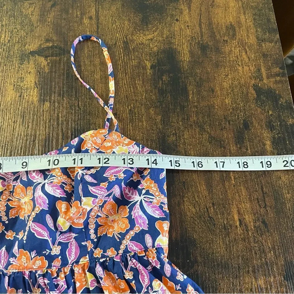J.Crew Flowy cotton poplin camisole in painted block print - Picture 11 of 13